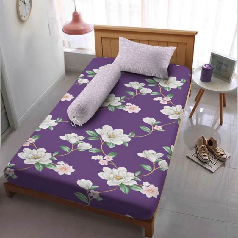 Sprei Extra Single 120 Agnesia Kintakun Dluxe Microfiber (3in1) 20 cm