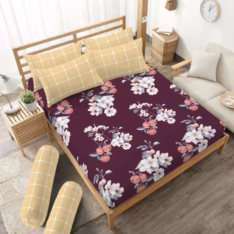 Sprei King 180 Joanne Dirumah Aja Kintakun D'luxe Microtex 5in1 20cm B4