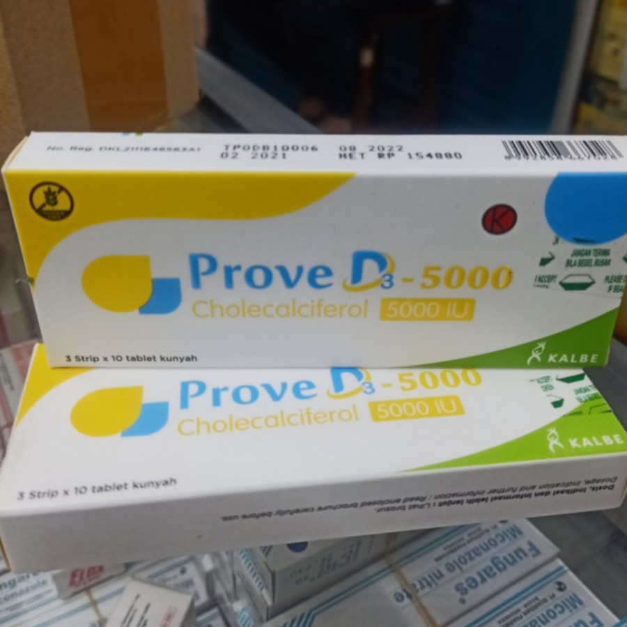 Prove D3 5000 (Vitamin D3) isi 30 tablet