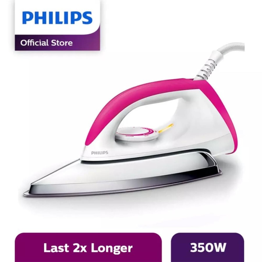 Philips Classic Dry Iron Pink - HD1173-40
