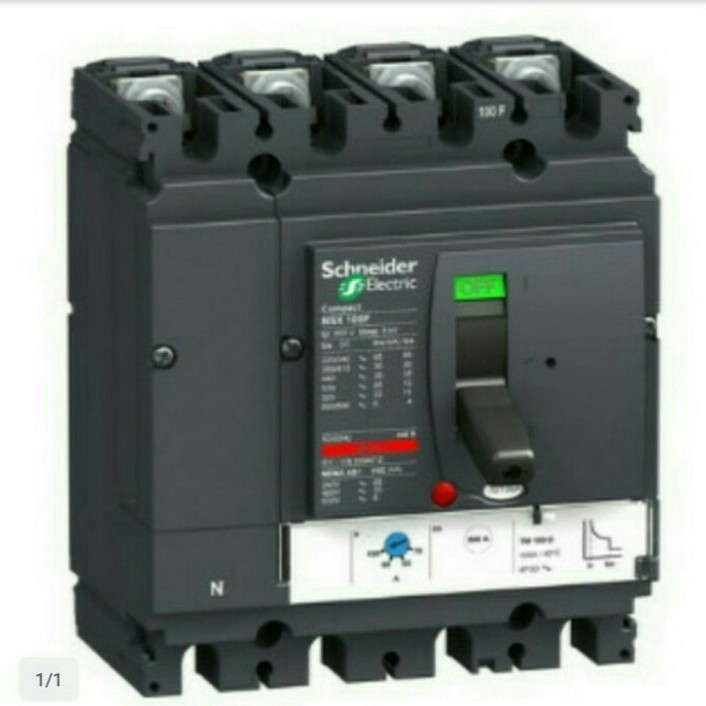 SCHNEIDER MCCB NSX250F 250A 4P 25 KA