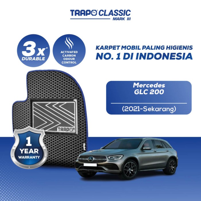 Trapo Car Carpet Mercedes Benz GLC 200 (2021 - Sekarang) Full Set
