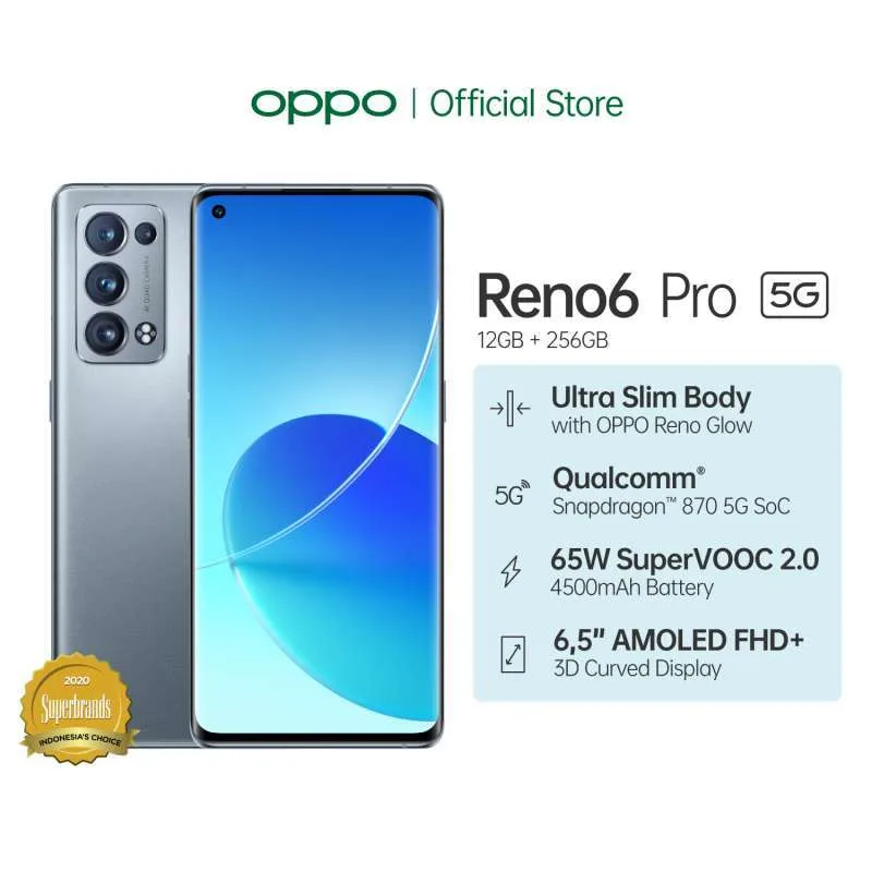OPPO Reno6 Pro 5G Smartphone [12GB/256 GB]
