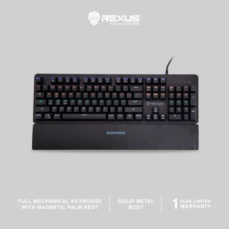 Rexus Keyboard Gaming Mechanical Legionare MX3.2