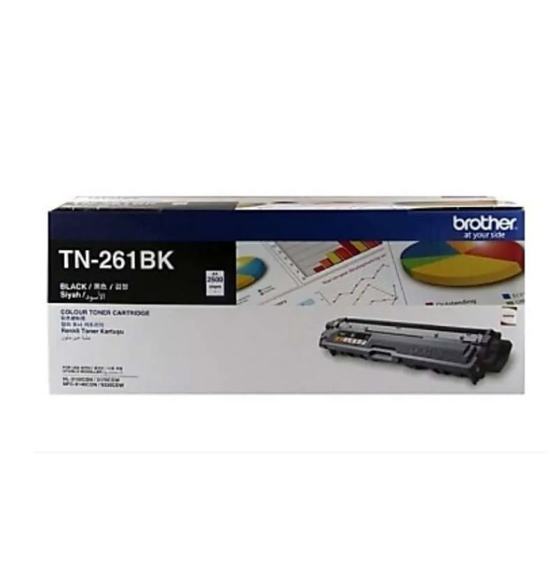 Toner Brother Original TN261 BK for MFC-9330CDW, HL-3170CDW, dll