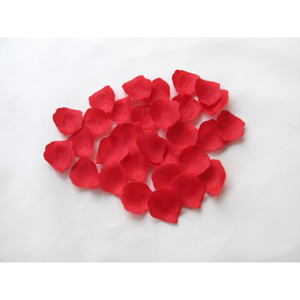 PETAL ROSE, MATERIAL POLYESTER - RED