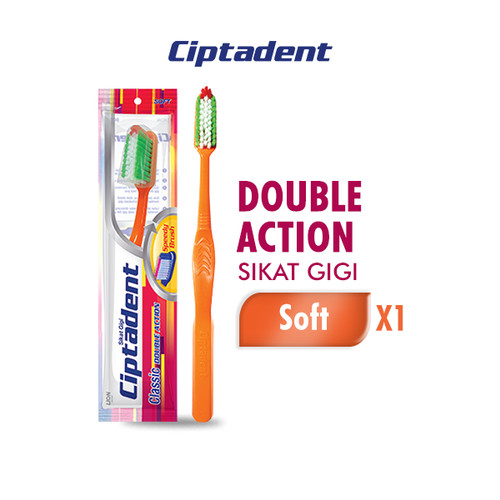 Ciptadent Classic Double Action Soft (1 box isi 12)