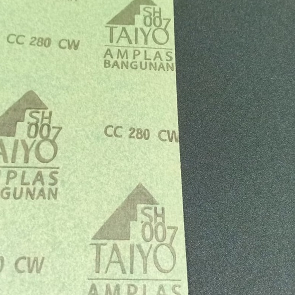 Amplas Taiyo UK 11”X9” P80 = Sangat kasar