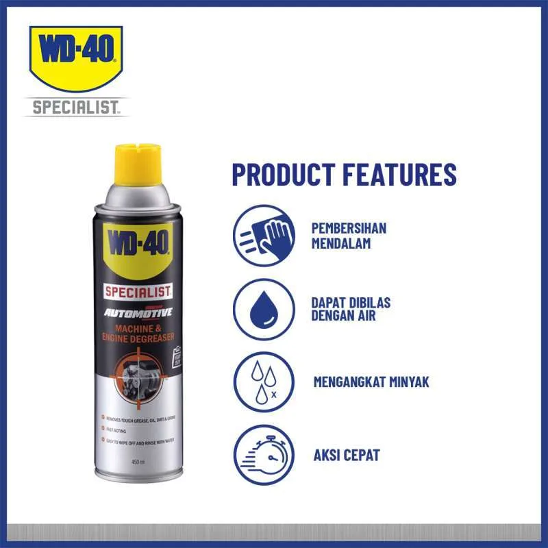 WD-40 Specialist Machine Engine Degreaser 450ml Pembersih Mesin