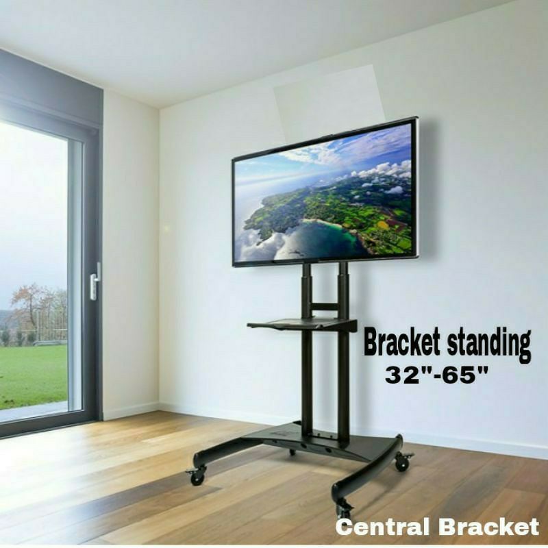 STANDING BRACKET TV dengan roda 32'-65'