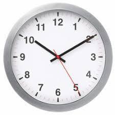 Jam dinding, baja tahan karat PUGG