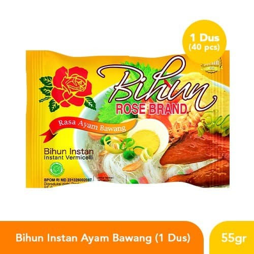 Bihun Instan Rose Brand Ayam Bawang (1dus isi 40bks)