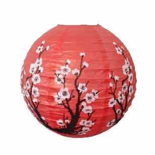 Lampion Imlek Size 30 Cm Merah