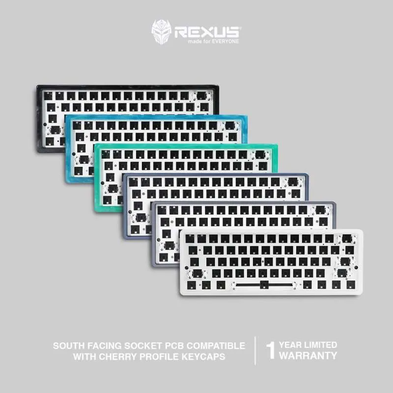 Rexus Keyboard Gaming Mechanical Daxa M61 Barebone
