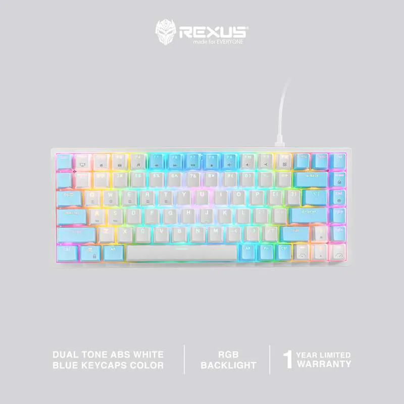 Rexus Keyboard Gaming Mechanical Daxa M84 Classic