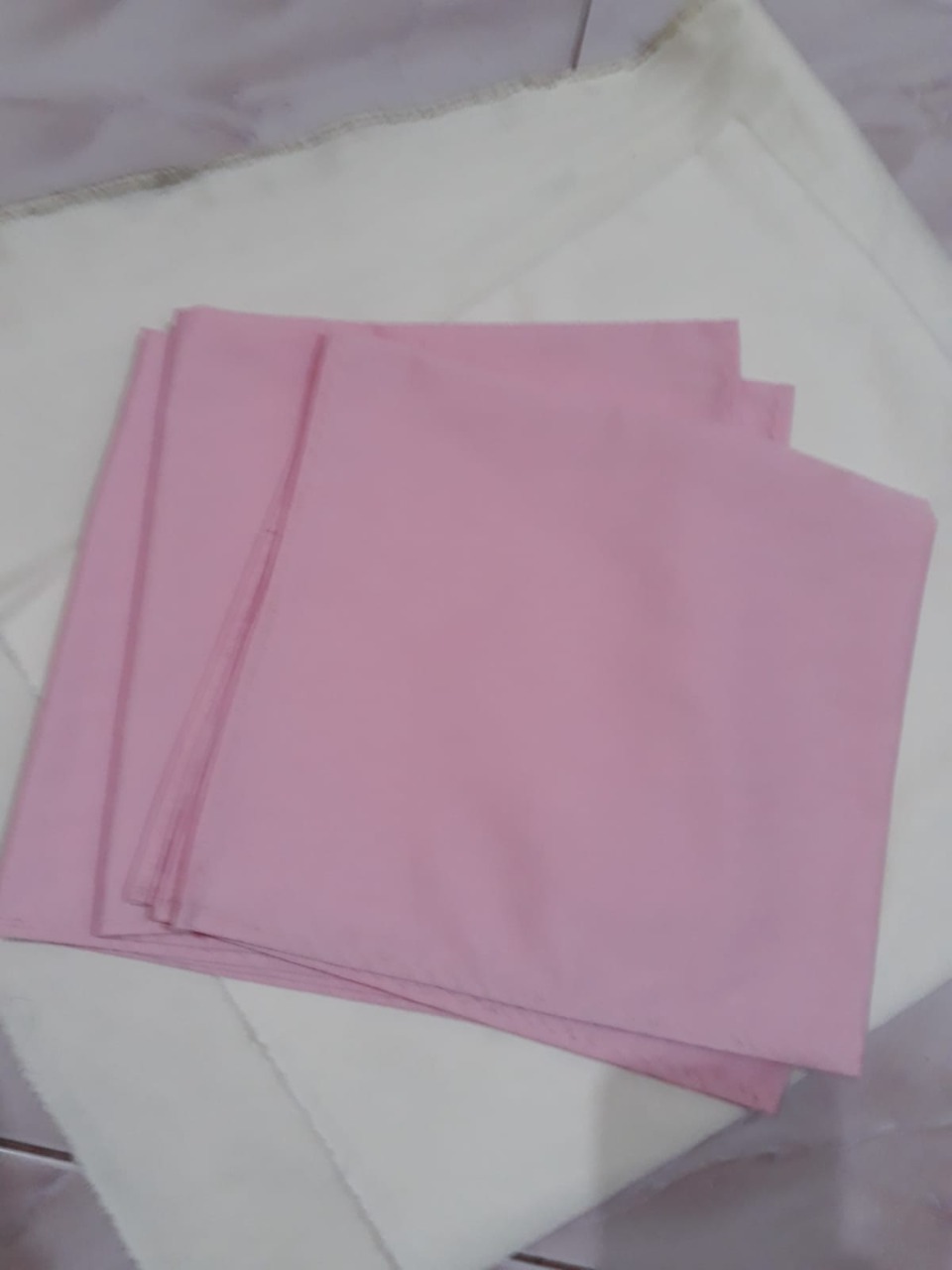 GUEST NAPKIN, 50X50 CM PINK