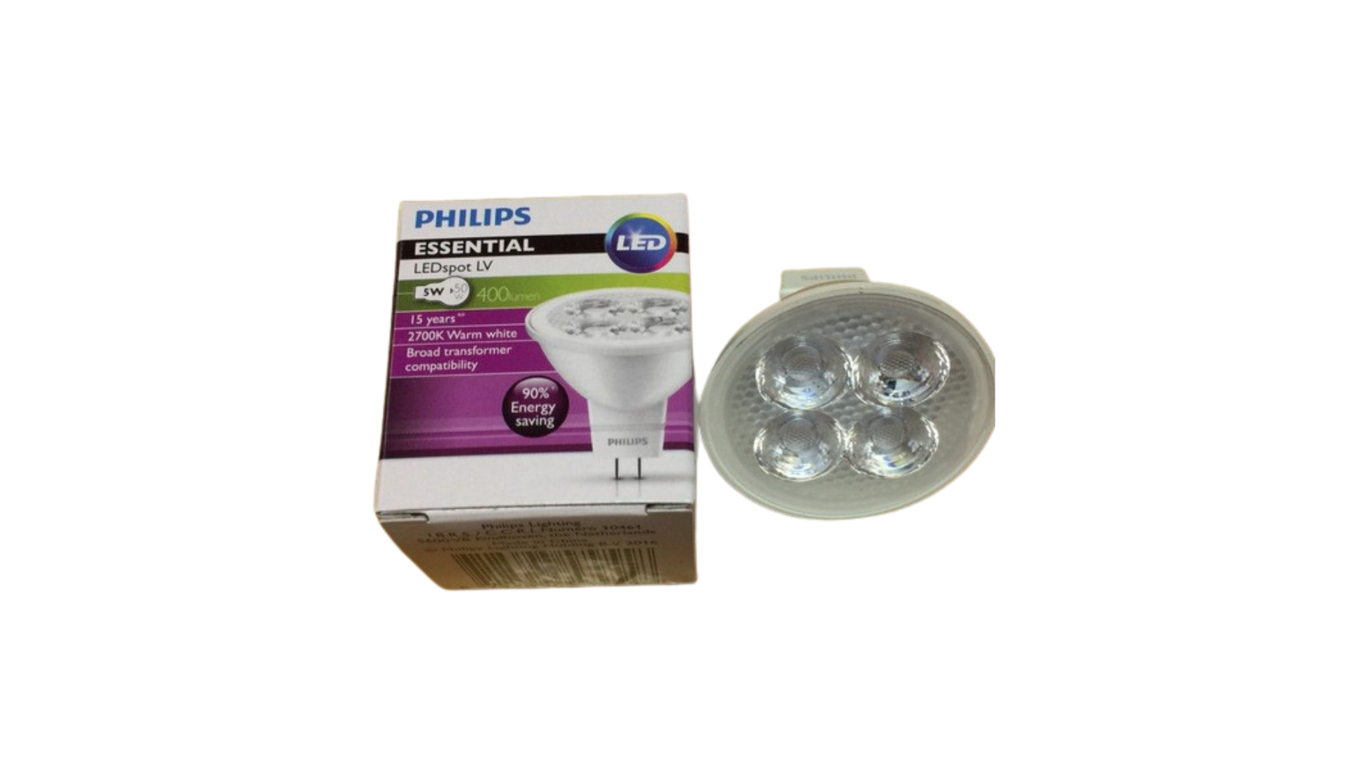 Lampu Hologen Philips Warna Putih dan Kuning, 5 watt