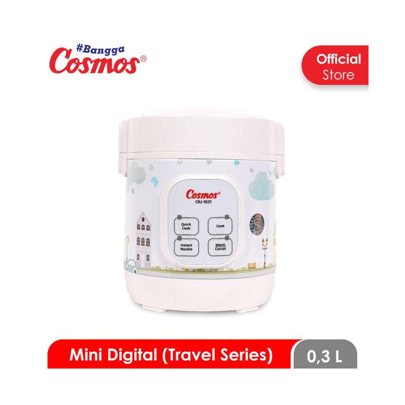 Cosmos CRJ-1031 Mini Rice Cooker Digital [0.3 L]