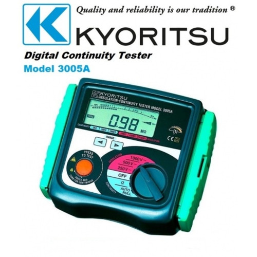 Kyoritsu Digital Insulation Testers 3005A 250V/500V/1000V