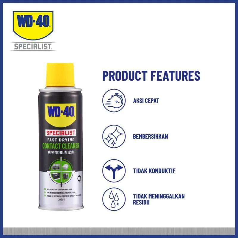 WD-40 Specialist Contact Cleaner 200ml - Pembersih Game Console