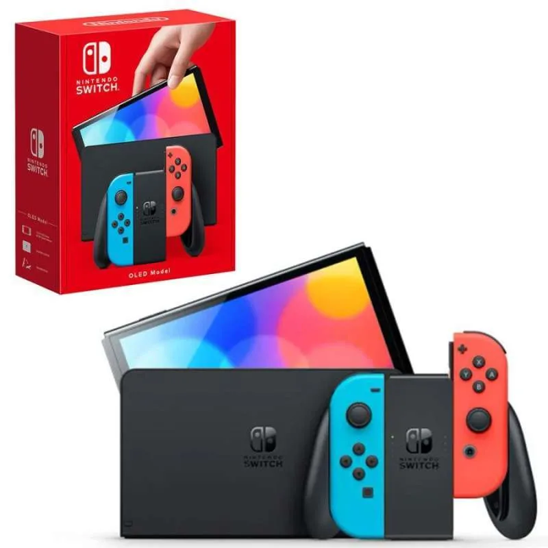 Nintendo Switch OLED Neon JPN Bundle