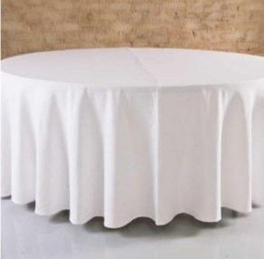 Table Cloth Round Table White Dia 400cm