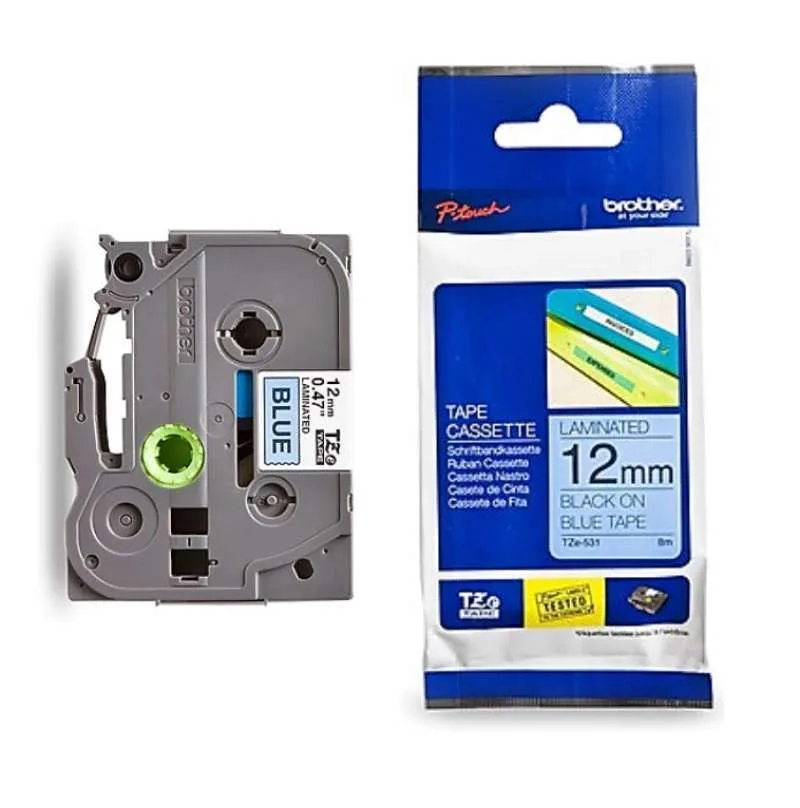 Brother Label Tape 12mm Laminated Tapes