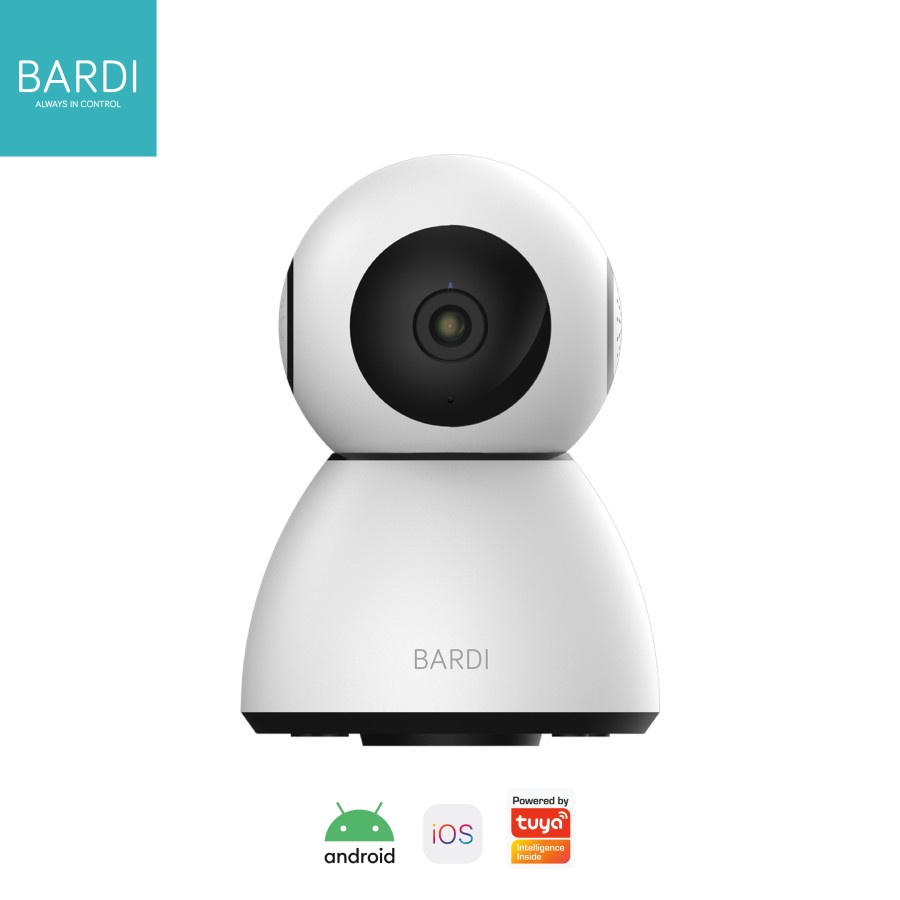 BARDI Smart IP CAMERA CCTV 360 INDOOR PTZ PAN TILT ZOOM Wifi HOME