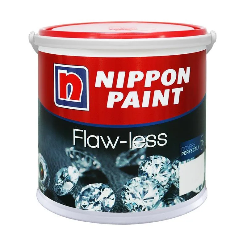 Nippon Flaw-less Cat Dinding - Brilliant White [2.5 L]