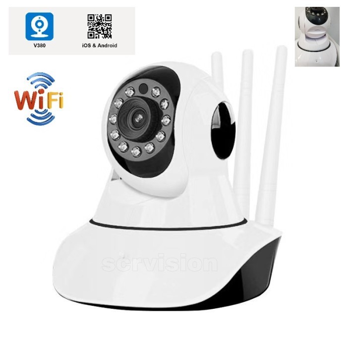 Smart IP Baby Camera V380 HD720p CCTV P2P Wireless