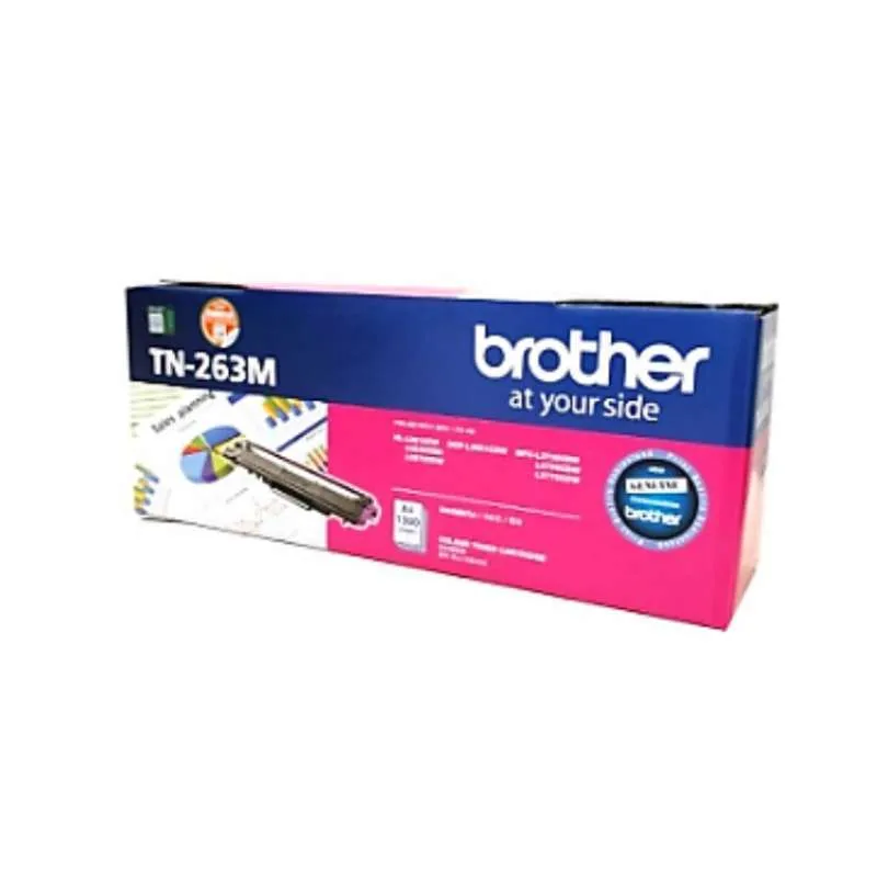 Toner Brother Original TN263 Magenta for DCP-L3551CDW, MFC-3735CDN, dll
