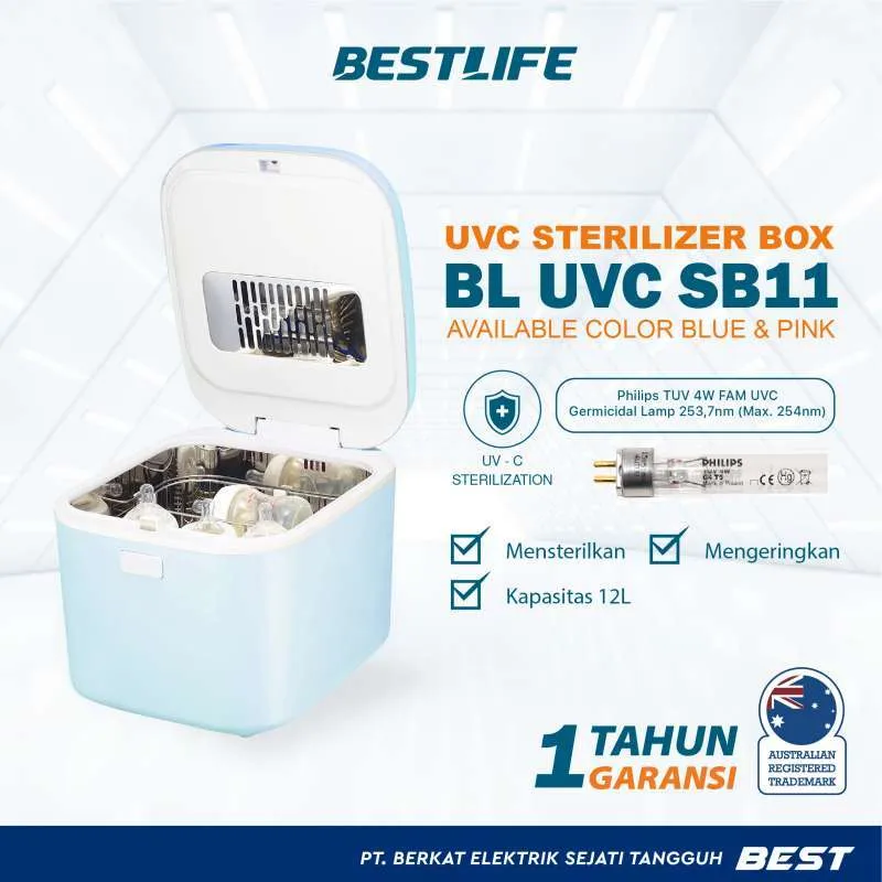 Bestlife UVC Sterilization Box (Blue)
