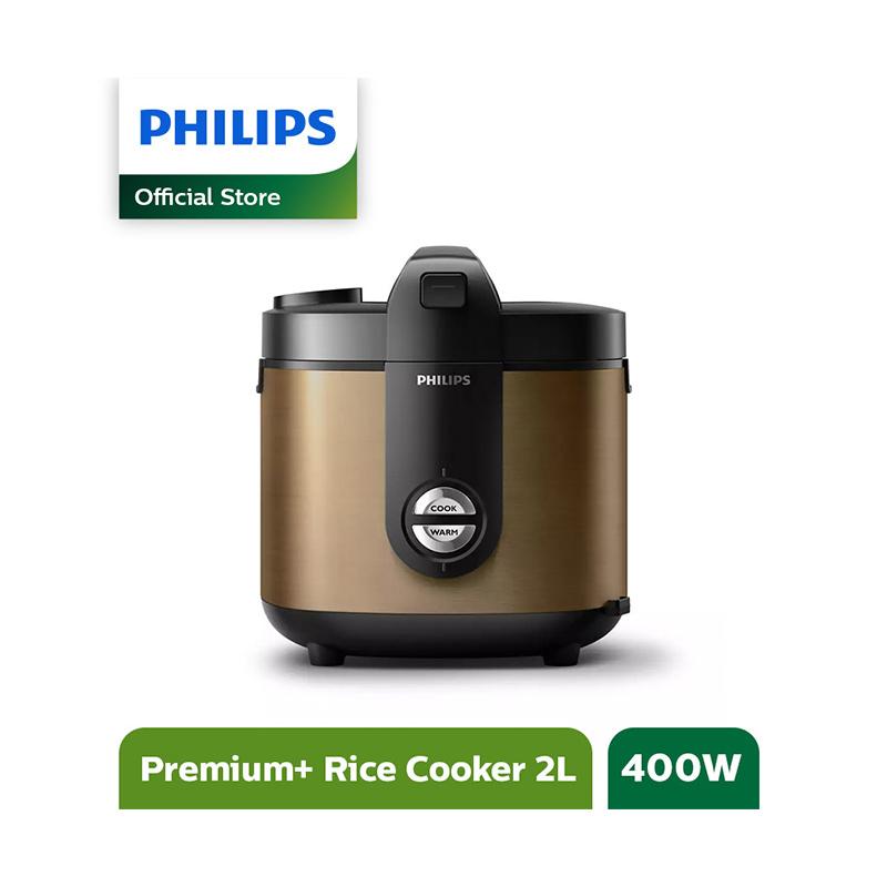 PHILIPS HD3138-34 Viva Collection Rice Cooker [2 L] - Gold