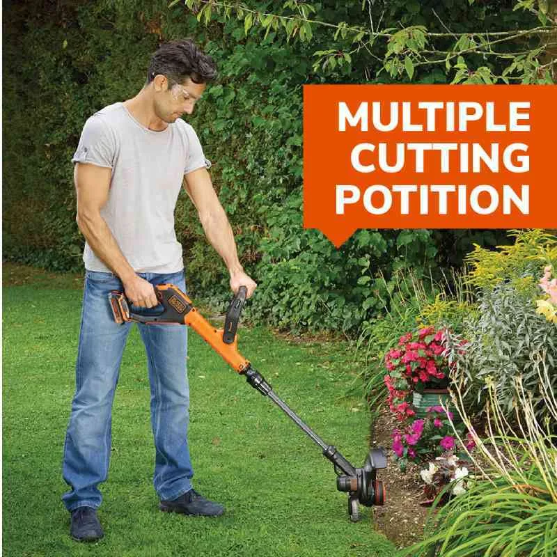 Lawn Mower Mesin Potong Rumput Cordless String Trimmer 18V+Senar Nylon