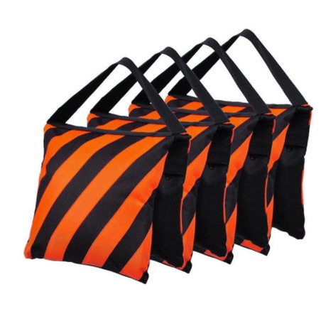Sandbag Boom Arm/ Stand Light/ C-Stand/ Tripod Studio Fotografi  Sand Bag - Orange
