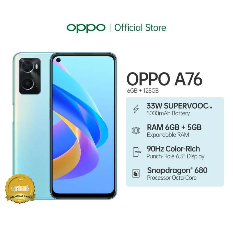 OPPO A76 6GB/128GB