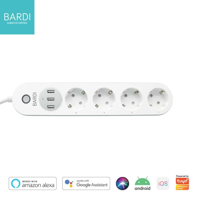 BARDI Smart Extension Power Strips Stop Kontak [Wifi]