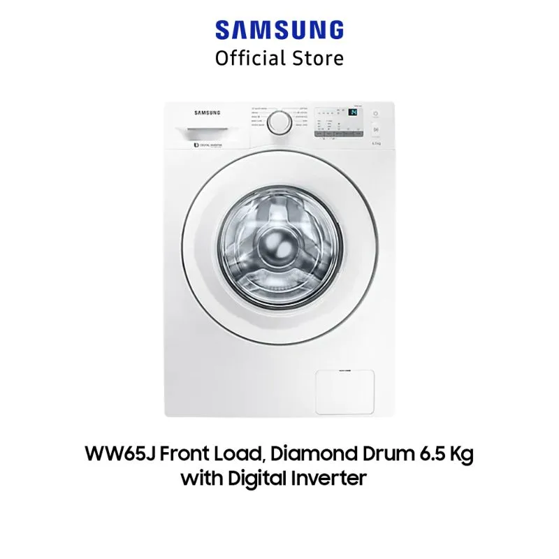 Samsung WW65J3033LW/SE Front Loading Washing Machine with Diamond Drum [6.5 kg]