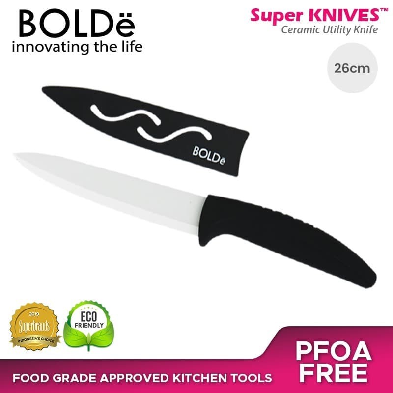BOLDe Super Knives Ceramic Utility Knife