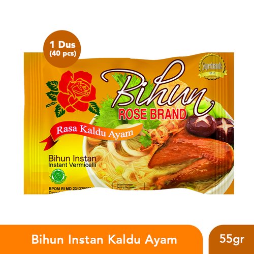 Bihun Instan Rose Brand Kaldu Ayam (1dus isi 40bks)