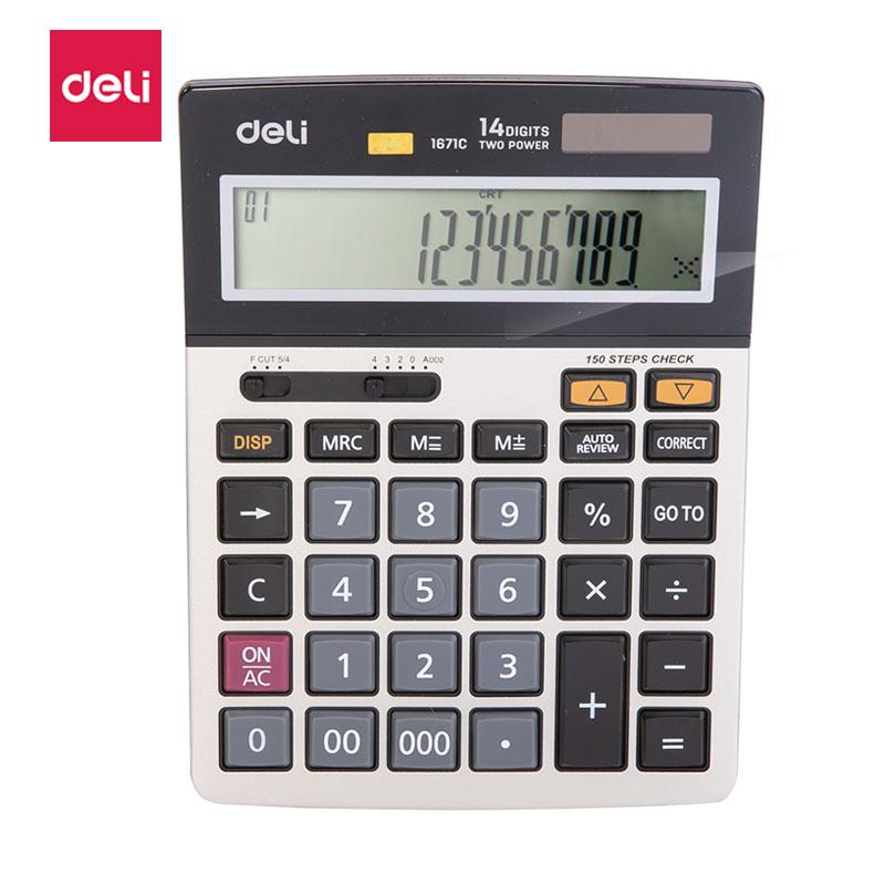 Deli Desktop Calculator E1671C