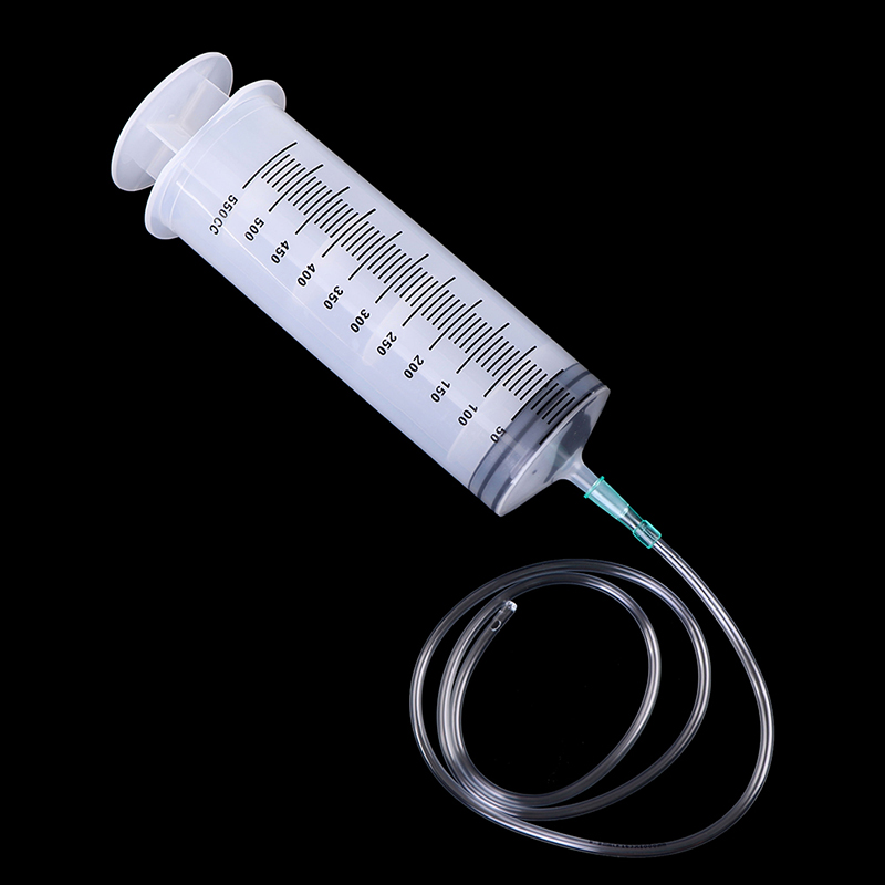 Plastic Syringe 500ml Dengan Selang 1 Meter