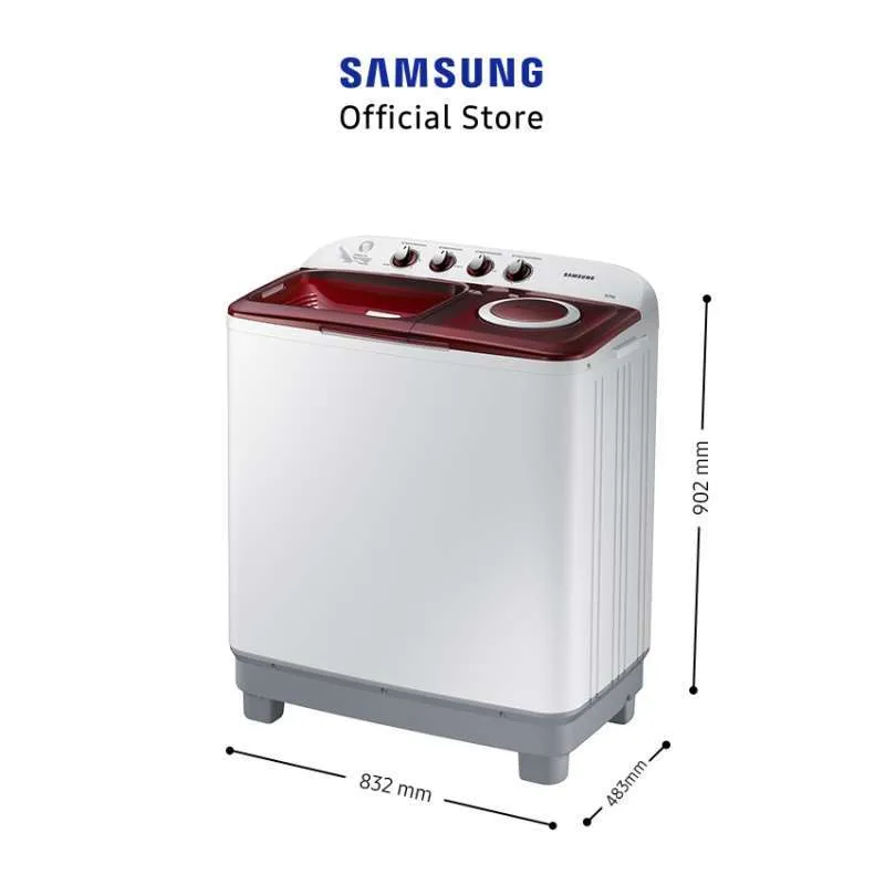 Samsung WT85H3210MG/SE Twin Tub Mesin Cuci [8.5 Kg]