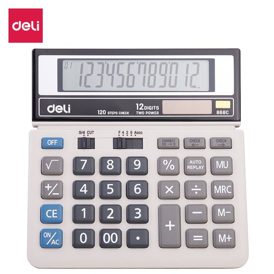 Deli Desktop Calculator C868C