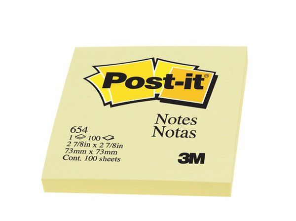 Post It Yellow 654 merk 3M
