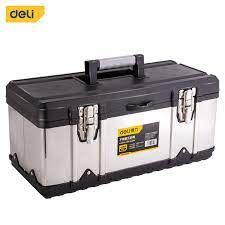 Kotak Perkakas 20” DELI DL432020 Stainless Steel Ukuran 47x22x22 cm