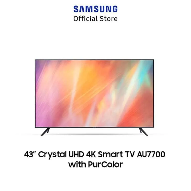 Samsung UA43AU7700KXXD Crystal UHD 4K Smart TV [43 Inch]