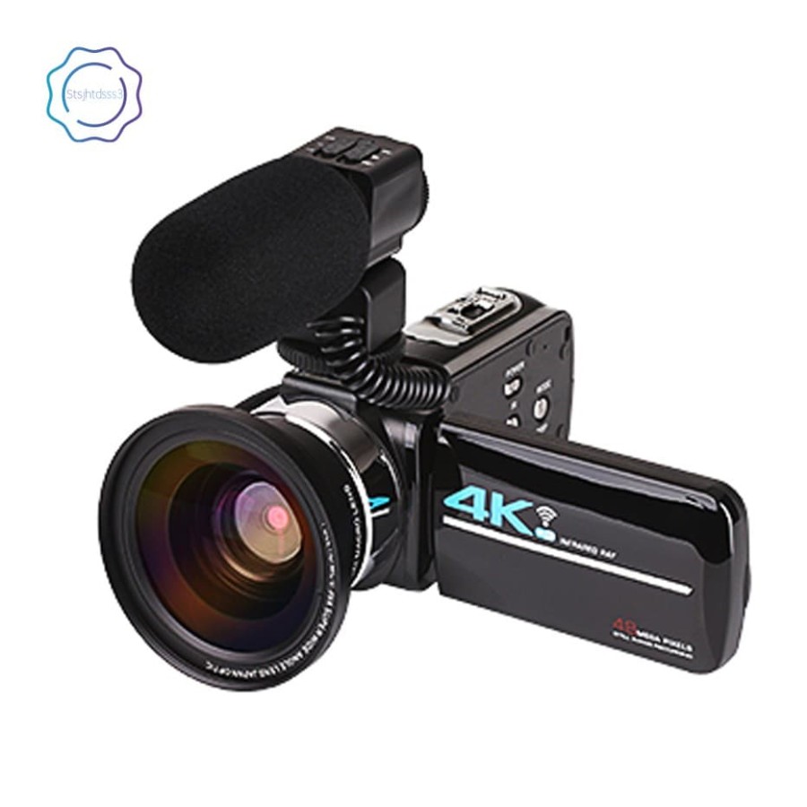 48 Megapixel 4K Hd Digital Camera Wifi Wedding Dv Live Video Recorder
