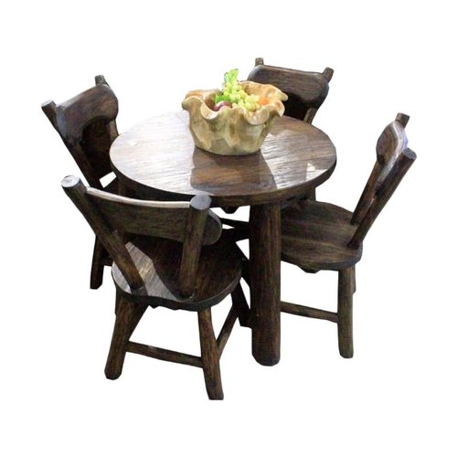 SEN Furniture Flinstone Set Meja Kursi