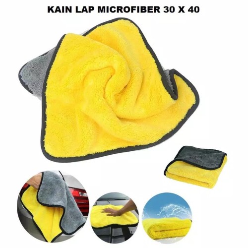 Kain Lap Micro fiber 30 x 40 Tebal